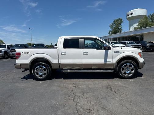 WHITE PLATINUM MET TRI-COAT 2011 Ford F-150 Lariat