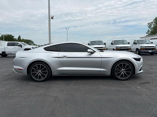 Ingot Silver Metallic 2015 Ford Mustang EcoBoost