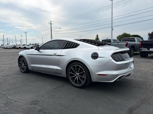 Ingot Silver Metallic 2015 Ford Mustang EcoBoost