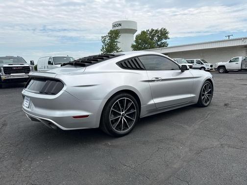 Ingot Silver Metallic 2015 Ford Mustang EcoBoost