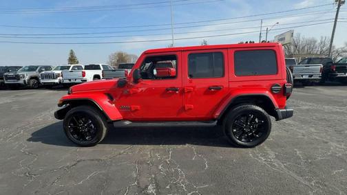 Firecracker Red Clearcoat 2025 Jeep Wrangler 4xe Sahara