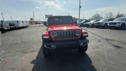 Firecracker Red Clearcoat 2025 Jeep Wrangler 4xe Sahara
