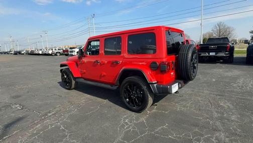 Firecracker Red Clearcoat 2025 Jeep Wrangler 4xe Sahara