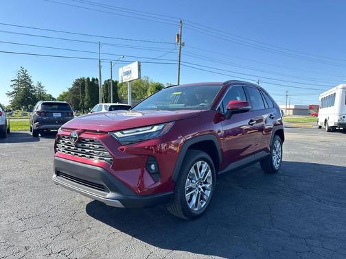 Ruby Flare Pearl 2025 Toyota RAV4 Limited