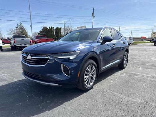 Sapphire Metallic 2022 Buick Envision FWD Preferred