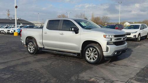 Silver Ice Metallic 2021 Chevrolet Silverado 1500 RST