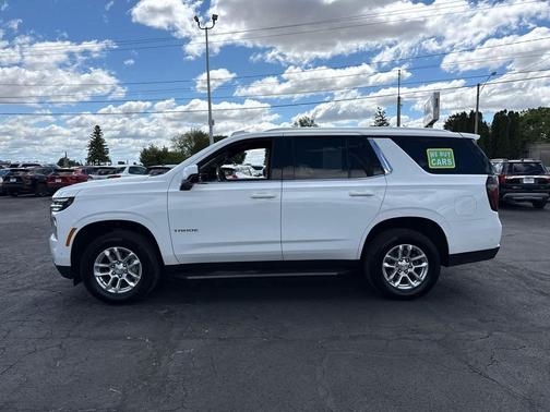 Summit White 2025 Chevrolet Tahoe LT