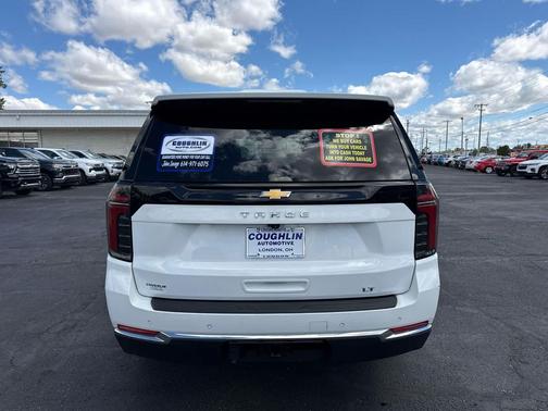 Summit White 2025 Chevrolet Tahoe LT
