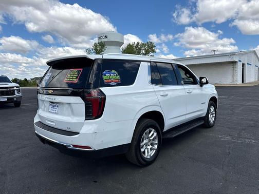 Summit White 2025 Chevrolet Tahoe LT