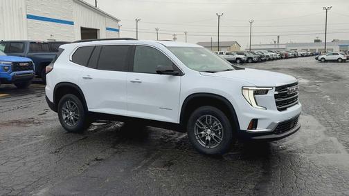Glacier White Tricoat 2026 GMC Acadia Elevation AWD