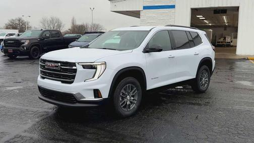 Glacier White Tricoat 2026 GMC Acadia Elevation AWD