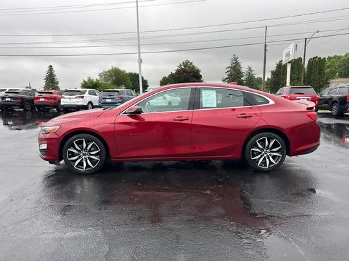 Cajun Red Tintcoat 2020 Chevrolet Malibu FWD RS