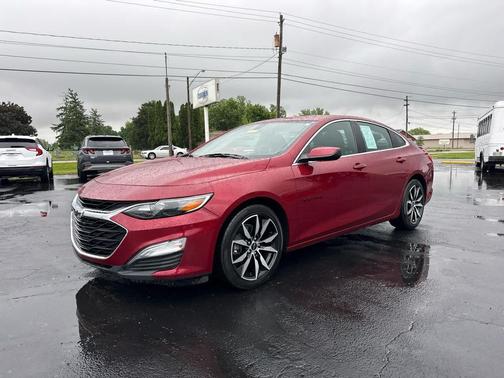 Cajun Red Tintcoat 2020 Chevrolet Malibu FWD RS
