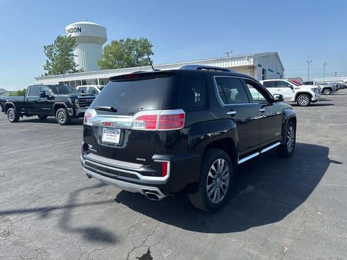 Ebony Twilight Metallic 2017 GMC Terrain Denali