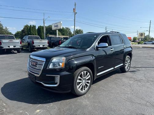 Ebony Twilight Metallic 2017 GMC Terrain Denali