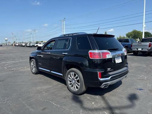 Ebony Twilight Metallic 2017 GMC Terrain Denali