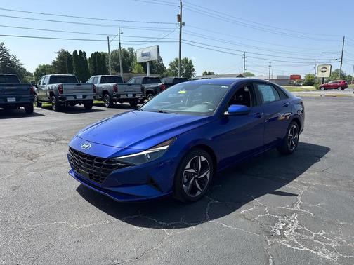 Intense Blue 2023 Hyundai ELANTRA SEL