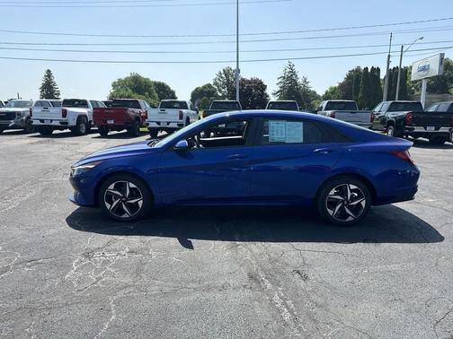 Intense Blue 2023 Hyundai ELANTRA SEL