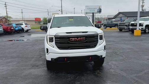 Summit White 2024 GMC Sierra 1500 AT4