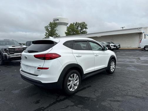White Cream 2021 Hyundai TUCSON Value