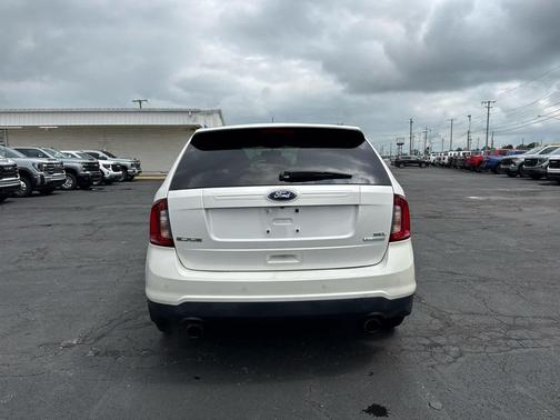 White Platinum Tri-Coat Metallic 2013 Ford Edge SEL