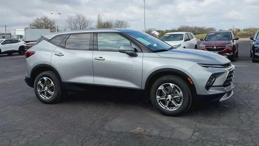 Sterling Gray Metallic 2023 Chevrolet Blazer 2LT