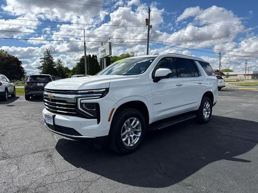 Summit White 2025 Chevrolet Tahoe LT