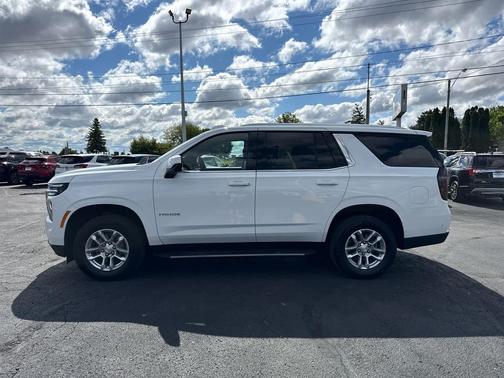 Summit White 2025 Chevrolet Tahoe LT