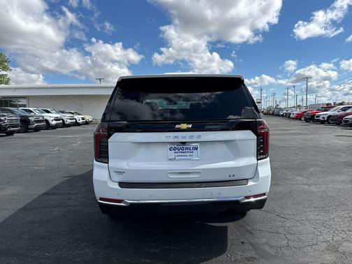 Summit White 2025 Chevrolet Tahoe LT