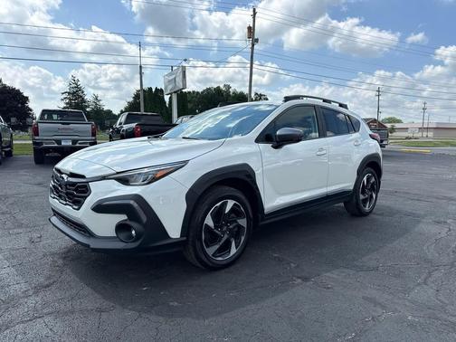 Crystal White Pearl 2024 Subaru Crosstrek Limited