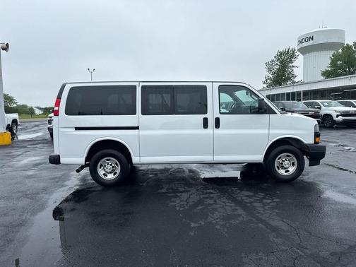 Summit White 2023 Chevrolet Express 3500 RWD 3500 Regular Wheelbase LS