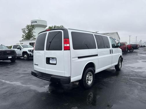 Summit White 2023 Chevrolet Express 3500 RWD 3500 Regular Wheelbase LS
