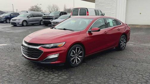 Radiant Red Tintcoat 2023 Chevrolet Malibu FWD RS