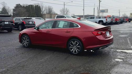 Radiant Red Tintcoat 2023 Chevrolet Malibu FWD RS