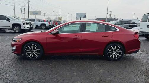 Radiant Red Tintcoat 2023 Chevrolet Malibu FWD RS