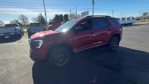 Volcanic Red Tintcoat 2026 GMC Terrain AWD AT4