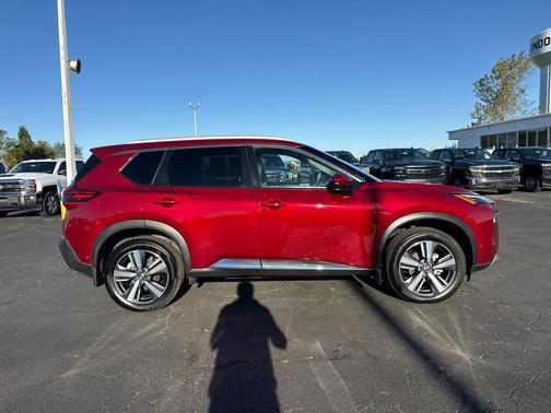 Scarlet Ember Tintcoat 2023 Nissan Rogue Platinum