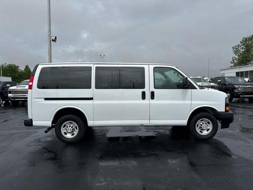 Summit White 2023 Chevrolet Express 3500 RWD 3500 Regular Wheelbase LS