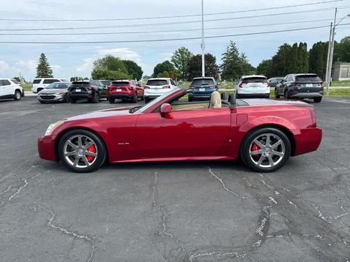 Crystal Red Tintcoat 2008 Cadillac XLR Base