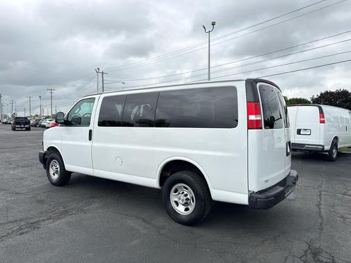 Summit White 2023 Chevrolet Express 3500 RWD 3500 Regular Wheelbase LS