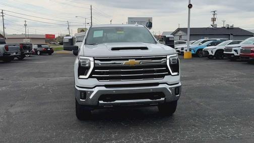 Summit White 2025 Chevrolet Silverado 3500 LTZ
