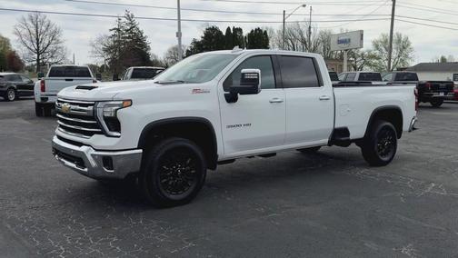 Summit White 2025 Chevrolet Silverado 3500 LTZ