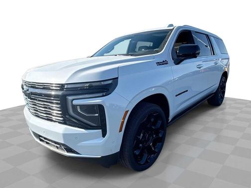 Polar White Tricoat 2026 Chevrolet Suburban High Country, 4WD