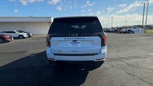 Polar White Tricoat 2026 Chevrolet Suburban High Country, 4WD