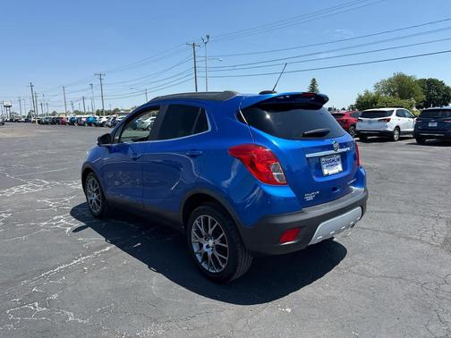 Coastal Blue Metallic 2016 Buick Encore Sport Touring