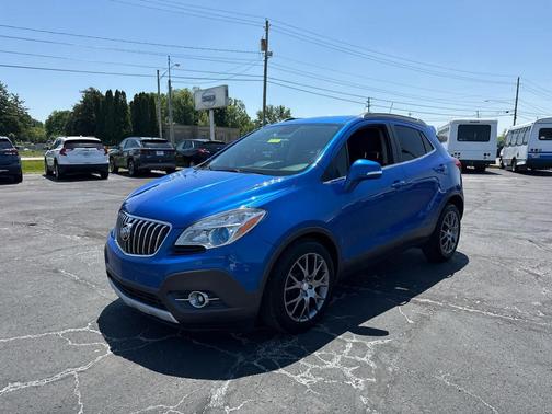 Coastal Blue Metallic 2016 Buick Encore Sport Touring