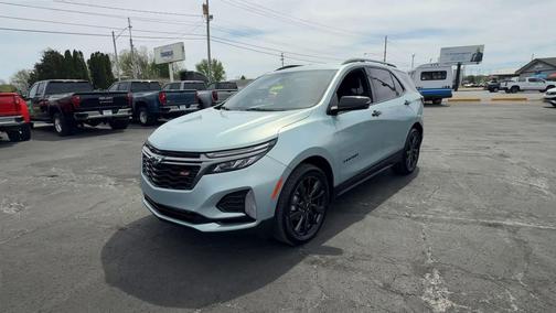 Seaglass Blue Metallic 2022 Chevrolet Equinox FWD RS