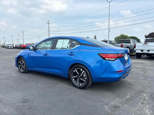 Electric Blue Metallic 2025 Nissan Sentra SV
