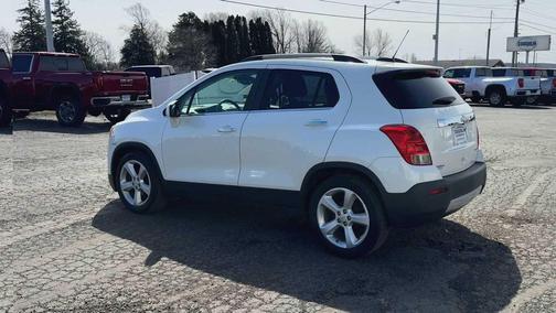 White Pearl Tricoat 2015 Chevrolet Trax LTZ