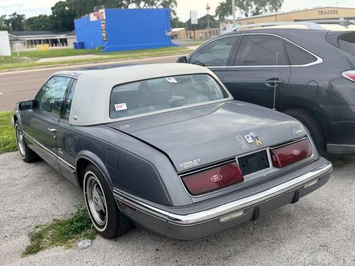 Gray 1989 Buick Riviera 2D Coupe